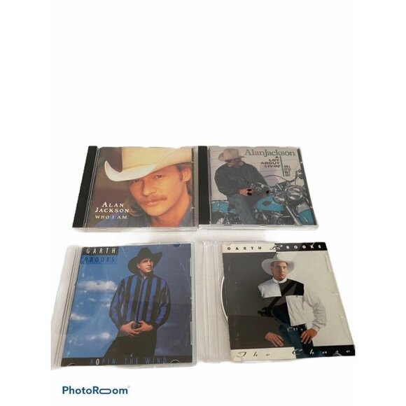 Lot of 4 Country Audio Music CDs Garth Brooks Alan Jackson Arista Sony Records - Picture 4 of 4